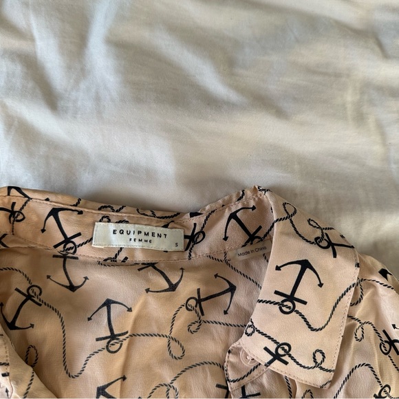 Equipment Anchor Blouse Size S - Picture 5 of 5